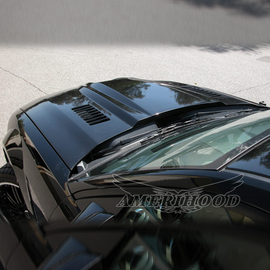 Ford Mustang 2005-2009 Type-SMS Style Functional Heat Extraction Ram Air Hood